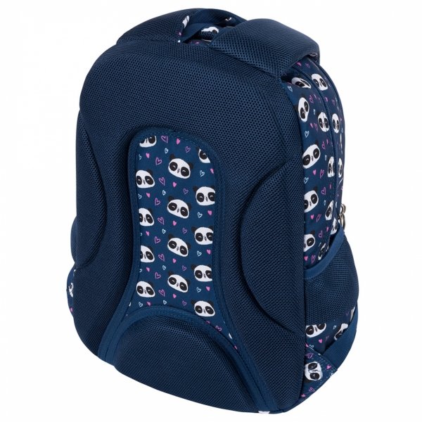 Plecak dla Uczennicy St.Right Majewski Panda zestaw 5w1 [BP26]