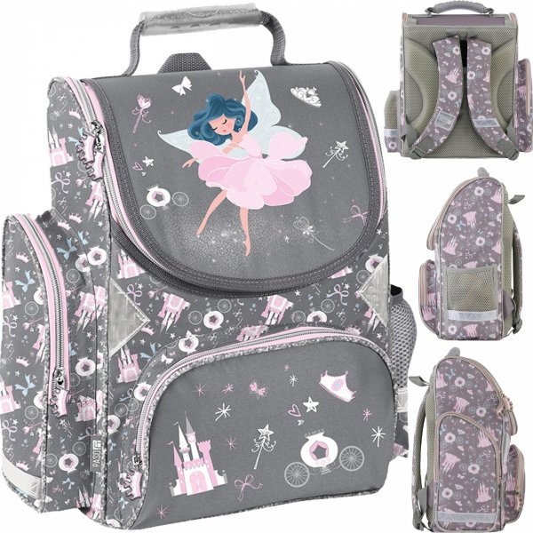 Tancerka Tornister Szkolny BALERINA do klas 1-4 do Podstawówki Dziewczęcy