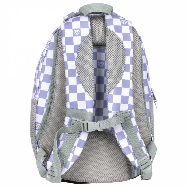 PLECAK BACKUP SZACHOWNICA MŁODZIEŻOWY DLA DZIEWCZYNY SZKOLNY ZESTAW 5w1