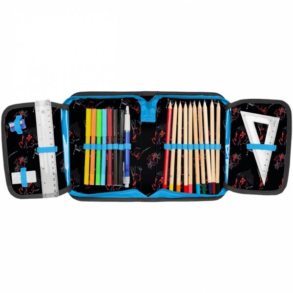 PLECAK SZKOLNY SPIDERMAN DO PODSTAWÓWKI ZESTAW 5w1 DO 1 KLASY DLA CHŁOPAKA