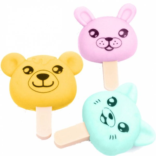 3szt. ZAPACHOWA GUMKA DO MAZANIA ŚCIERANIA KIDEA