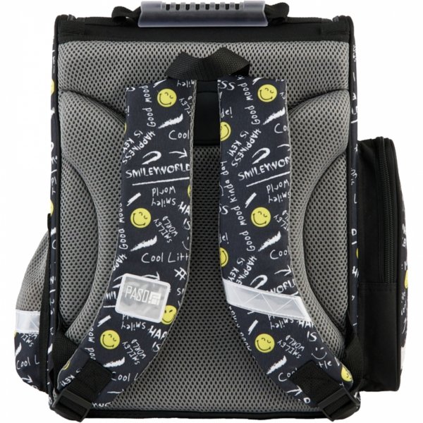 SMILLEY TORNISTER SZKOLNY DO KLAS 1-4 DO PODSTAWÓWKI BUŹKI EMOTKI EMITIKONY