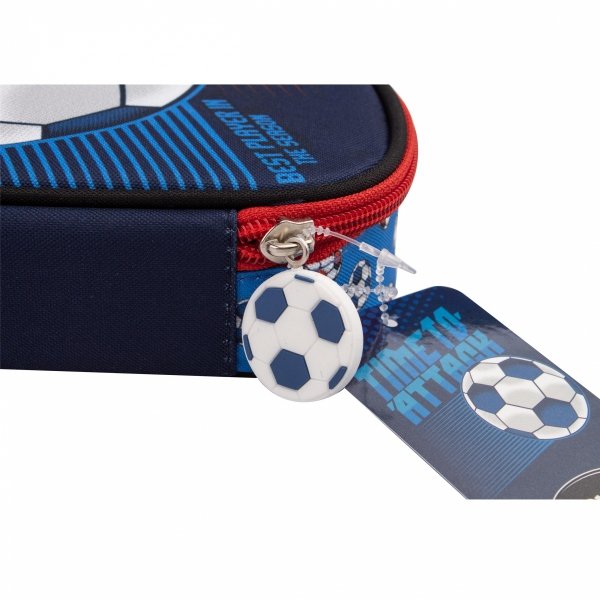 Piłkarski Piórnik Szkolny Saszetka z Klapką Etui Piłka Nożna [111459]