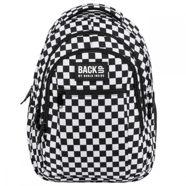 SZACHOWNICA PLECAK BACKUP 3w1 MŁODZIEŻOWY DERFORM SZKOLNY NOWOCZESNY