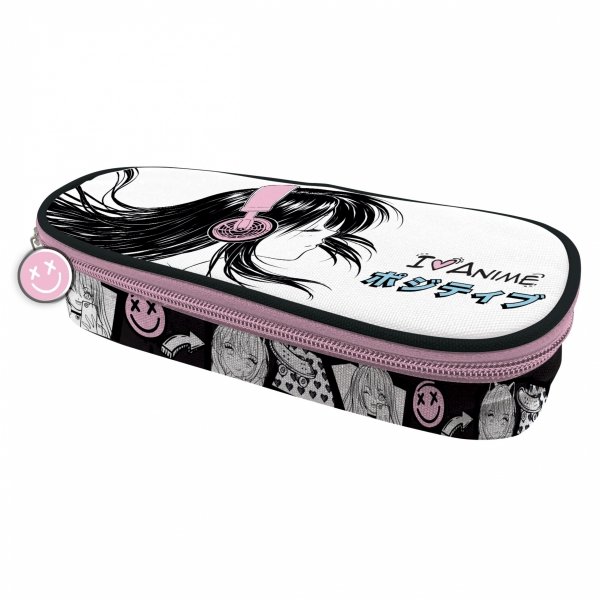 PIÓRNIK MANGA AMINE SZKOLNY SASZETKA Z KLAPKĄ MUSIC DLA UCZNIÓW BENIAMIN