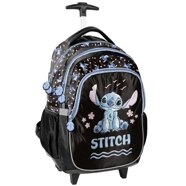 KOMPLET 3 el STITCH PLECAK NA KÓŁKACH SZKOLNY DZIEWCZĘCY LILO i STICH PASO