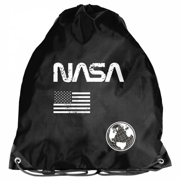 NASA TORNISTER SZKOLNY DLA CHŁOPAKÓW KOMPLET 5w1 DO PODSTAWÓWKI CZARNY