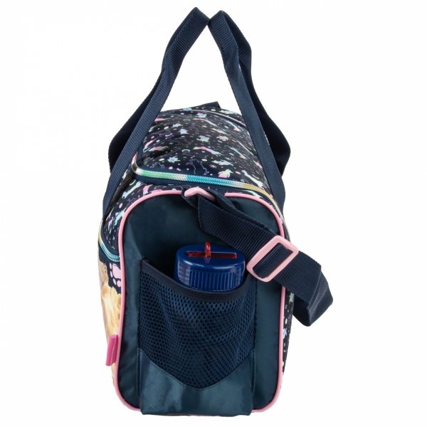 TORBA SZKOLNA z PIESKIEM SPORTOWA NA BASEN DLA DZIEWCZYN NA WYCIECZKI PIES