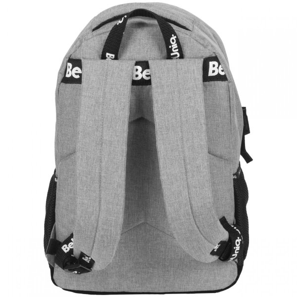 Młodzieżowy Plecak Szary Szkolny Vintage BeUniq [PPG22-228]