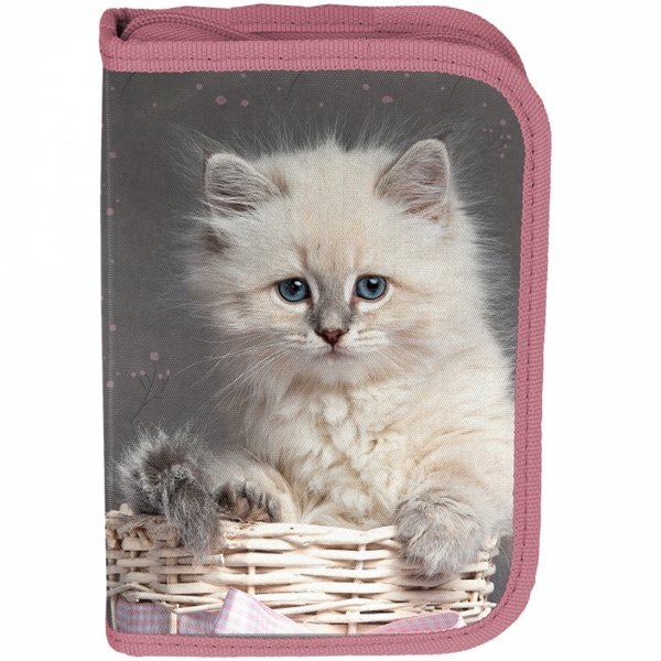 KOTKI PLECAK SZKOLNY DLA DZIEWCZYNEK ZESTAW 3ele DO PODSTAWÓWKI Z KOTKIEM