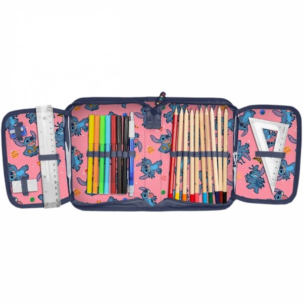 STITCH TORNISTER KOMPLET 3w1 DLA DZIEWCZYNY DO KLAS 1-4 PODSTAWÓWKI STICH