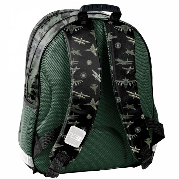 PLECAK SAMOLOTY SZKOLNY DLA CHŁOPAKA DO 1 KLASY SZKOŁY ZESTAW 5w1 FLYING