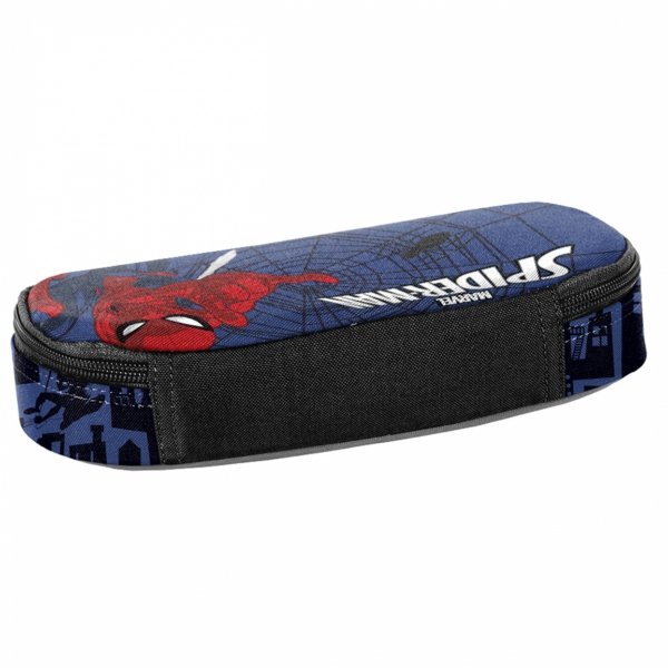 SZKOLNY PIÓRNIK SPIDER-MAN CHŁOPIĘCY OWALNY Z KLAPKĄ DO PODSTAWÓWKI PASO