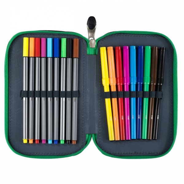 3 KOMOROWY PIÓRNIK SZKOLNY DLA CHŁOPAKA ST.RIGHT MAJEWSKI GAMING GRA GAMER