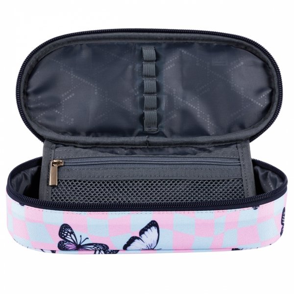 PIÓRNIK SZKOLNY MOTYLE ST.RIGHT DLA DZIEWCZYNY OTWIERANY