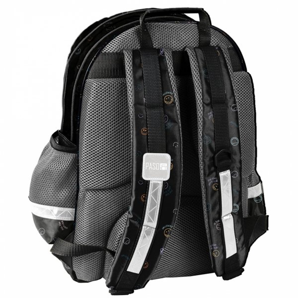 SMILEY PLECAK SZKOLNY EMOTKI DO 1-3 KLASY PODSTAWÓWKI EMOTIKONY KOMPLET 3w1