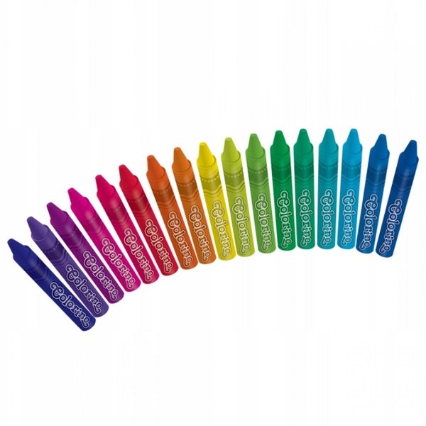 Kredki Świecowe Colorino 64 szt BIG PACK Woskowe Szkolne [33008PTR]