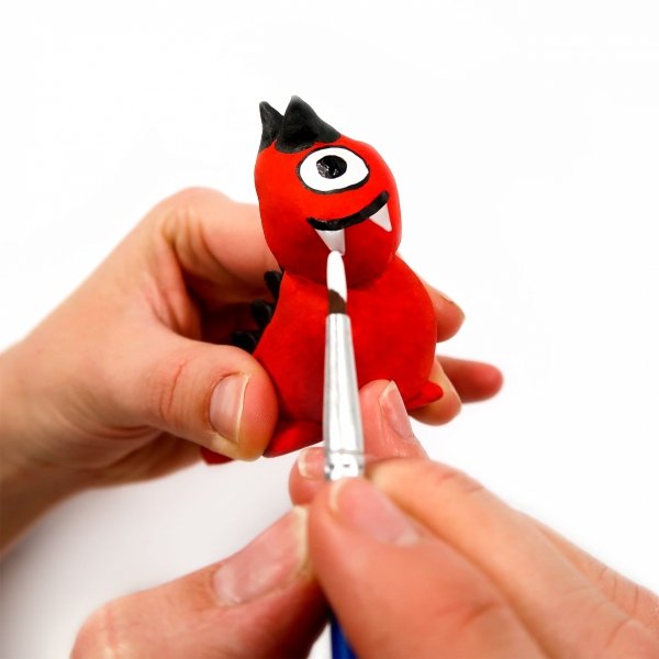 Glina Samoutwardzalna Zestaw Potwory Kidea Komplet Kreatywny [GSZPKA]