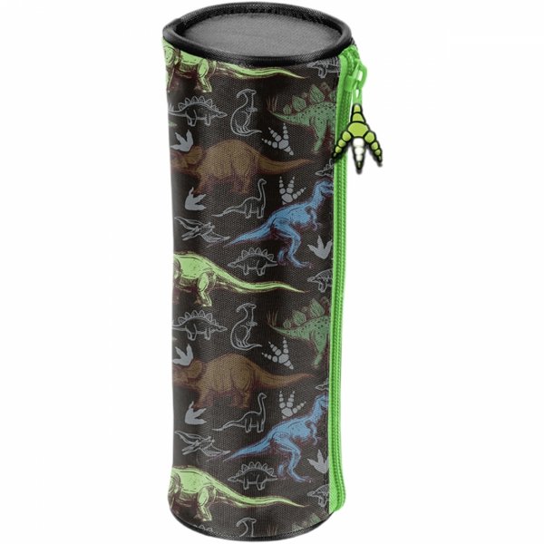 PIÓRNIK SZKOLNY DINOZAURY TUBA OKRĄGŁY DLA CHŁOPAKA TYRANOZAUR TUBA