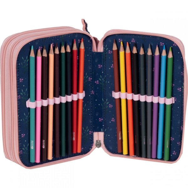 Jednorożec Piornik z Wyposażeniem 3 komorowy Szkolny [PP23JN-023]