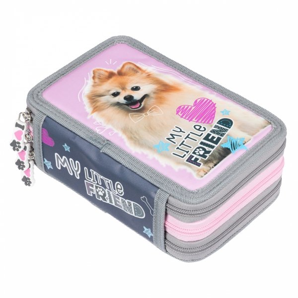 PIESKI PIÓRNIK z WYPOSAŻENIEM SZKOLNY DZIEWCZĘCY 3 KOMOROWY MAJEWSKI DOG