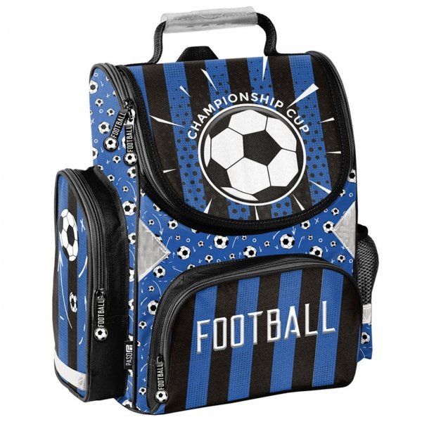 KOMPLET 3el PIŁKARSKI TORNISTER SZKOLNY DLA CHŁOPAKA DO 1 KLASY PIŁKA NOŻNA