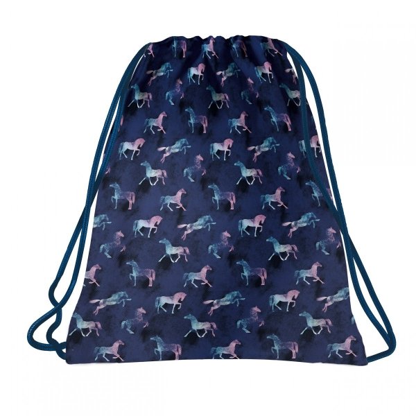 Tęczowe Konie Plecak Szkolny Backup Horse Konie Komplet [PLB4A88]