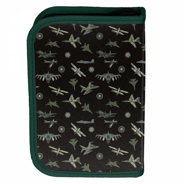 TORNISTER SAMOLOTY SZKOLNY DLA CHŁOPAKA DO KLAS 1-4 PODSTAWÓWKI KOMPLET 5el