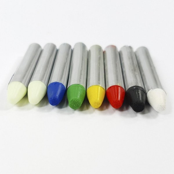 Kredki Do Malowania Twarzy + 2 Świecące w Ciemności Kidea [KDT8SKA]