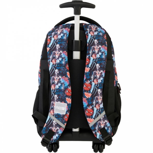 SPIDERMAN Plecak na Kółkach do Szkoły Podstawowej MARVEL z Rączką Chłopięcy