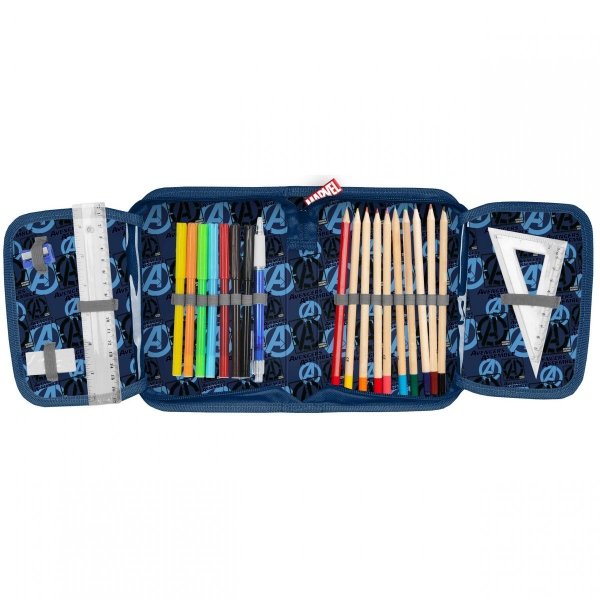 Nowoczesby Chłopięcy Piórnik Szkolny Paso Avengers Thor Hulk [AV22KK-P001]