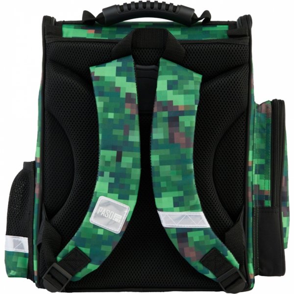 PIKSELE TORNISTER MINECRAFT SZKOLNY GAMING GRY DLA CHŁOPAKÓW ZESTAW 3w1