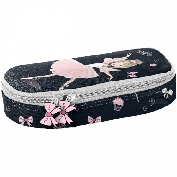 BALERINA Piórnik Szkolny Otwierany Nowoczesny dla Uczniów Tancerka PASO