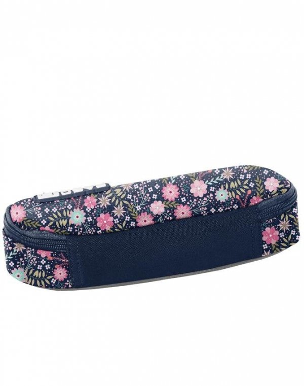 Piórnik Kwiaty Młodzieżowy Szkolny Sztywny [PPMZ19-013]