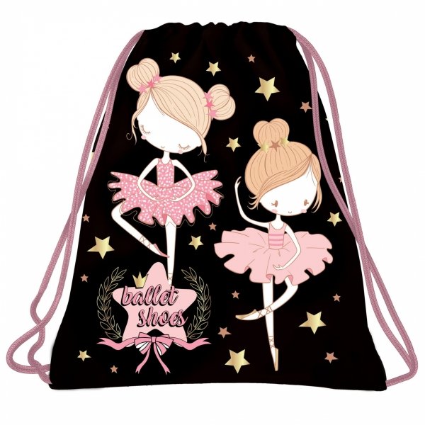 BALERINA WOREK NA OBUWIE KAPCIE DO SZKOŁY TANCERKA DLA DZIEWCZYNEK 
