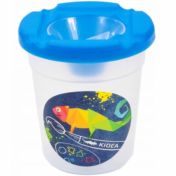 KIDEA KUBEK NIEKAPEK DO MALOWANIA Z BLOKADĄ WYLANIA WODY [KBWKA]