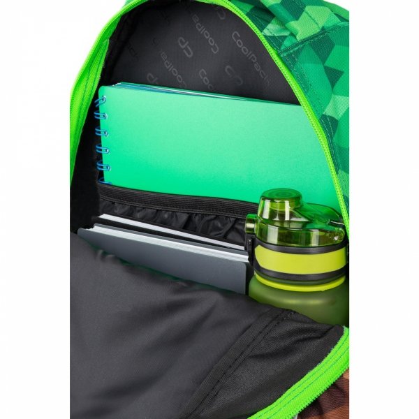 CP PLECAK COOLPACK KOMPLET 5el GRA PIKSELE GAME MINECRAFT DLA CHŁOPAKA