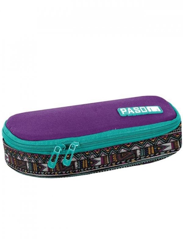 Piórnik Młodzieżowy Szkolny Aztecki Wzór [18-013CP]