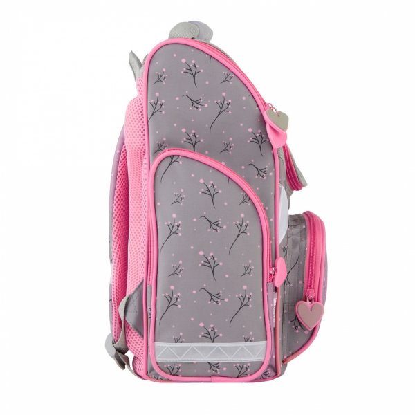 Tornister Szkolny Kotki dla Dziewczynek do klas 1-4 z Kotkiem Paso