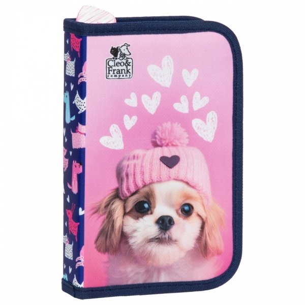 PLECAK PIESEK DERFORM DLA UCZENNIC SZKOLNY KOMPLET 5w1 DO PODSTAWÓWKI DOG