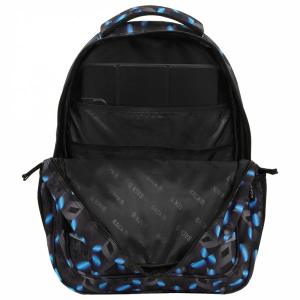 KOMPLET 5w1 BACKUP RIDDLE PLECAK SZKOLNY ABSTRAKCJA 3D DLA CHŁOPAKA