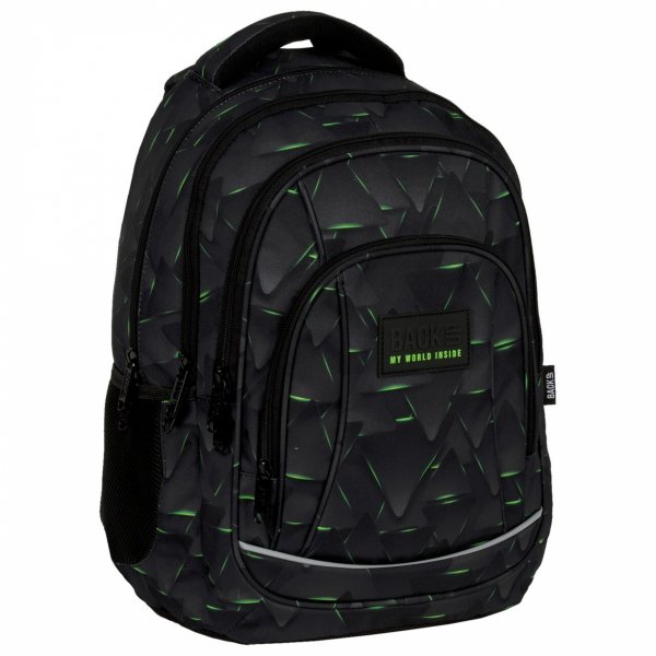 CHŁOPIĘCY BACKUP PLECAK DO SZKOŁY MŁODZIEŻOWY KOMPELT 5w1 CYBER DERFORM