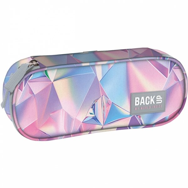 PLECAK BACKUP REFLEKSY SZKOLNY MŁODZIEŻOWY PASTELOWY KOMPLET 5 ele.