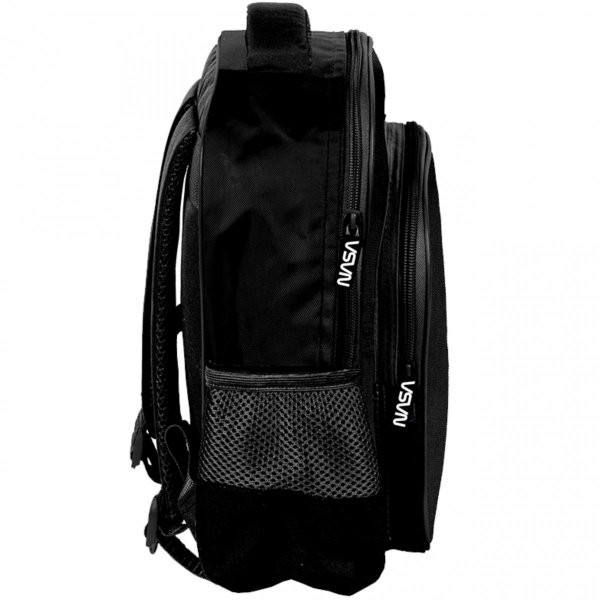 Czarny Plecak Plecaczek Nasa do Zerówki dla Chłopaka Paso [PP23SA-337]