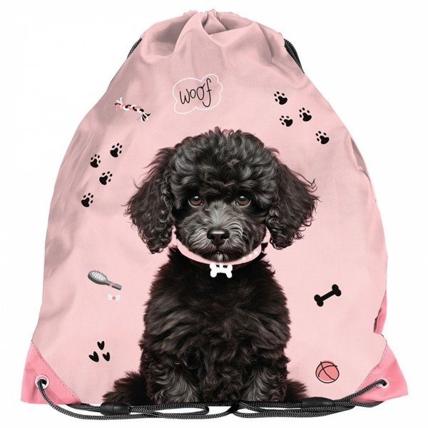 TORNISTER SZKOLNY Z PIESKIEM KOMPLET 5w1 DO 1 KLASY PIESEK DO PODSTAWÓWKI