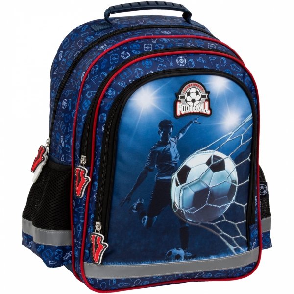 PIŁKA NOŻNA KOMPLET 5w1 PLECAK DLA CHŁOPAKÓW SZKOLNY DO PODSTAWÓWKI DERFORM