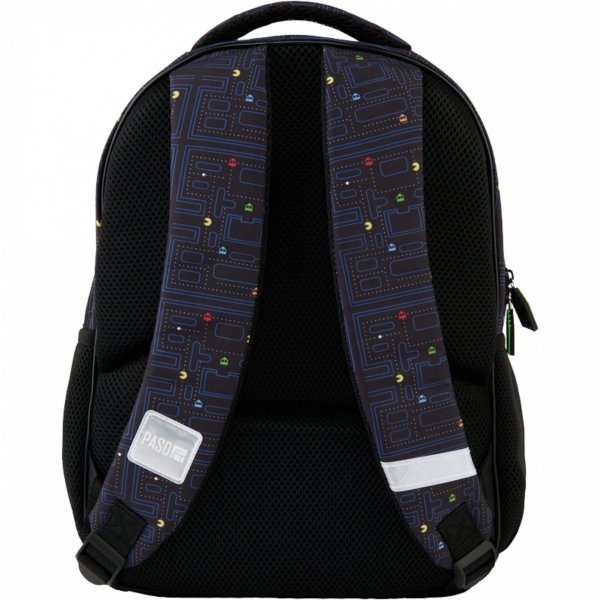 PAC-MAN PLECAK SZKOLNY DO PODSTAWÓWKI DO 1 KLASY GAMER GAMING DLA CHŁOPAKA