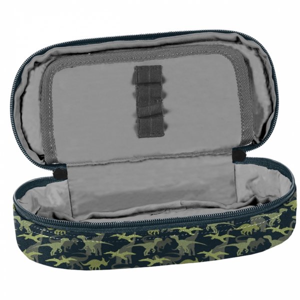 DINOZAURY PIÓRNIK SZKOLNY Z KLAPKĄ DO PODSTAWÓWKI DLA CHŁOPAKA TYRANOZAUR