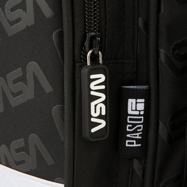 NASA TORNISTER SZKOLNY DLA CHŁOPAKÓW DO PODSTAWÓWKI KOSMOS CZARNY PASO