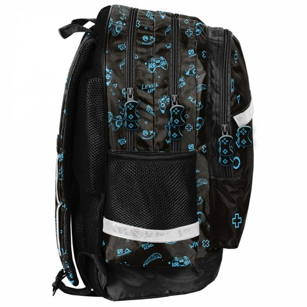 PLECAK GAMEPAD SZKOLNY ZESTAW 6w1 GAMER DO PODSTAWÓWKI GAMING DLA CHŁOPAKÓW